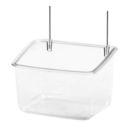 2GR COMEDOURO PAPAGAIO cm 9 x 7 x 6,5h