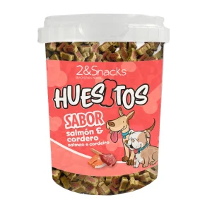 2&Snacks Ossinhos Duo Salmão e Cordeiro para cães