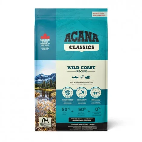 ACANA Classics Wild Coast – Ração seca para cão adulto – Quantidade: 9,7 kg