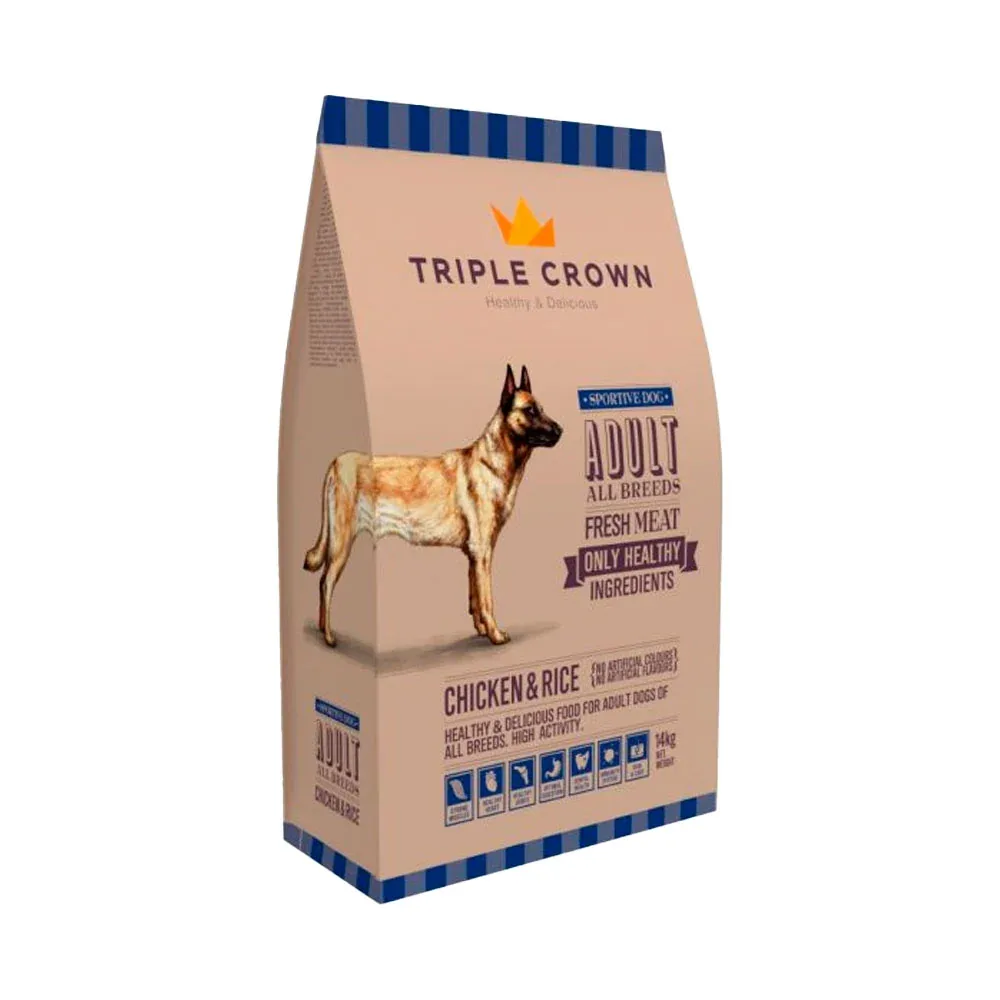 Acho que TRIPLE CROWN SPORTIVE DOG 15Kg (cães de alta atividade)
