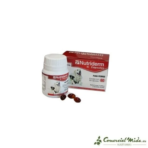 Ácidos graxos KÖNIG NUTRIDERM para pele de cachorro – 60 cápsulas - Image 2