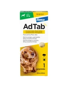 AdTab Desparasitante para Cães 11-22kg Contra Pulgas e Carraças