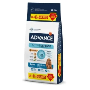 Advance 17 kg ração para cães: 14 + 3 kg grátis!
