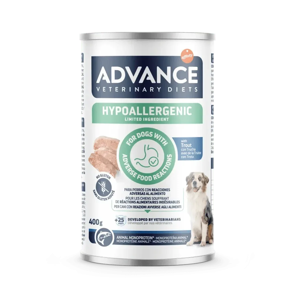 Advance C茫o Hipoalerg茅nico Truta 400g