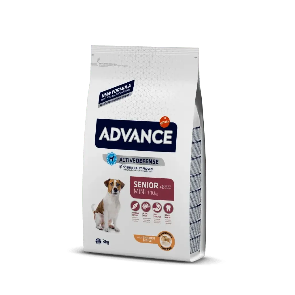 Advance C茫o Mini Senior Frango
