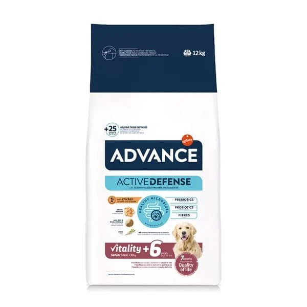 Advance Dog Maxi Senior +6 Chicken & Rice – 12 kg - Image 2