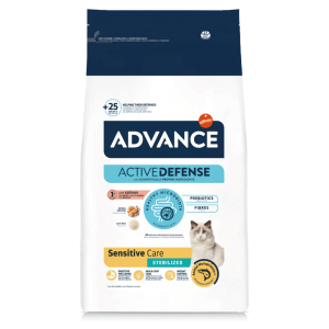 Advance Gato Sensitive Sterilized Salmão para gato esterilizado com sensibilidades