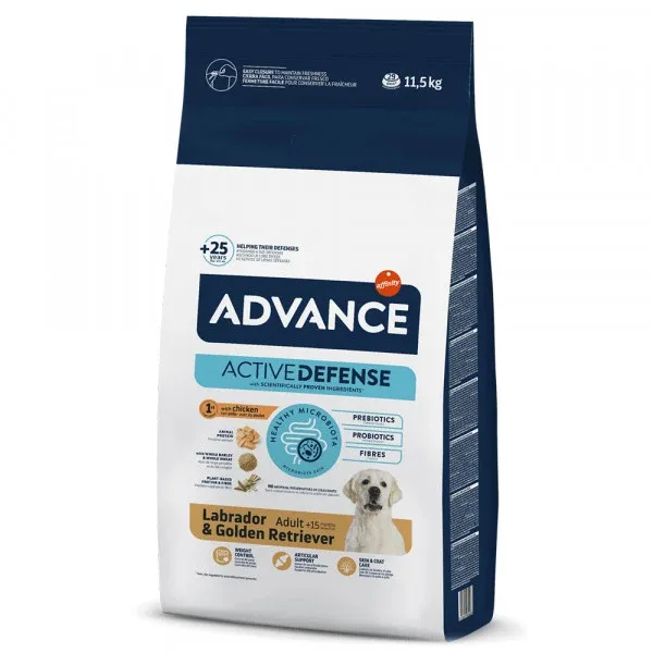 Advance Labrador & Golden Retriever – Frango e Arroz
