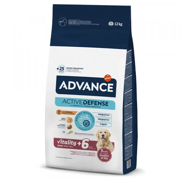 Advance Senior Vitality +6 Maxi – Cão Sénior de Raça Grande