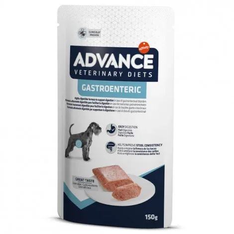 Advance VET Gastroenteric – Alimento húmido para cão adulto com problemas gastrointestinais – Quantidade: 150 g