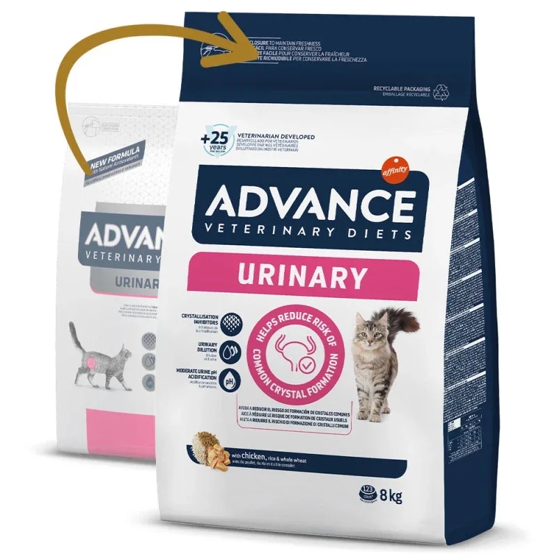 Advance VET Urinary – Ração seca para gato adulto com problemas urinários