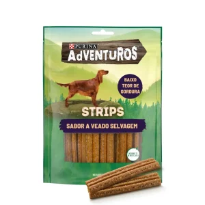 Adventuros Strips Snacks para cão de Veado 90G