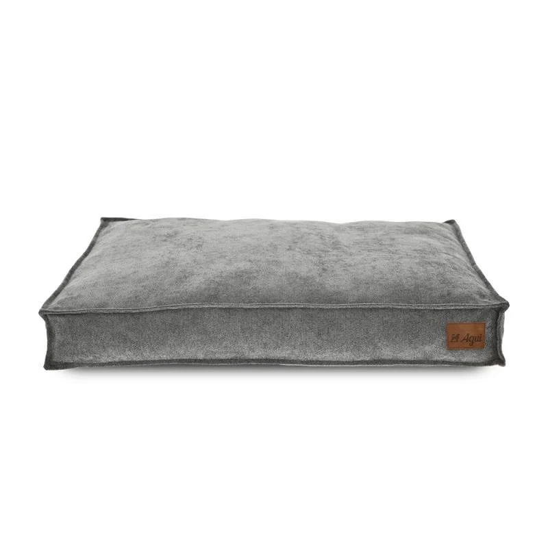 AGUI Colchão Linea Castanho para Cães, Lavável e Reciclado