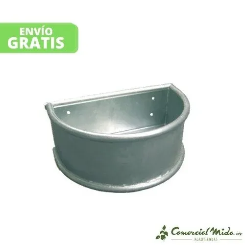 Alimentador Galvanizado KERBL com Bujão de Drenagem