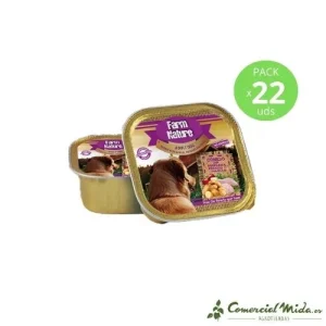 Alimento Molhado FARM NATURE Coelho com Batata, Maçã e Cachorro Tomilho