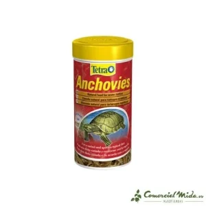 Alimento natural de anchovas TETRA para tartarugas