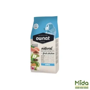 Alimento seco OWNAT CLASSIC Junior para cachorros e cães jovens