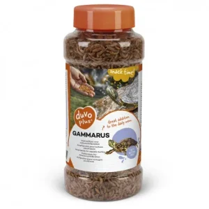 Alimento Snack Time! Gammarus para tartarugas aquáticas – Duvo Plus – Quantidade: 1 L