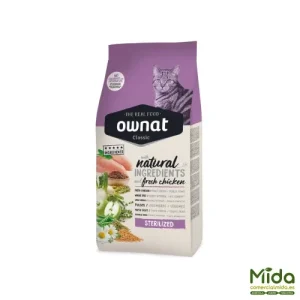 Alimentos esterilizados para gatos OWNAT Classic para gatos esterilizados