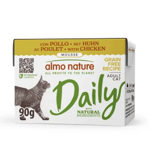 ALMO CAT DAILY – FRANGO (Tetra Pak 90 Gr.)