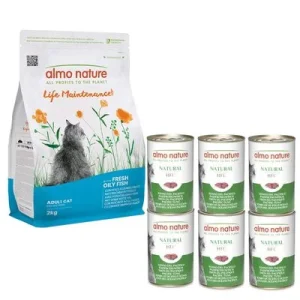 Almo Nature 2 kg + 6 x 70 g/140 g - Pack misto