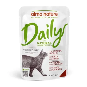 Almo Nature Cat Daily – Frango e Pato – 30 x 70 gr