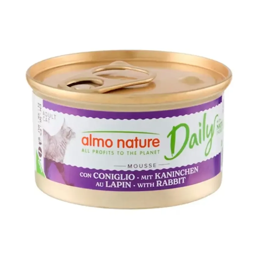 Almo Nature Cat Daily – Mousse Coelho – 24 x 85 gr