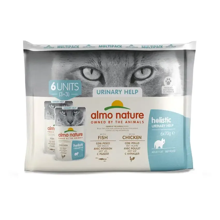 Almo Nature Cat Functional Urinary Multipack 6x70g