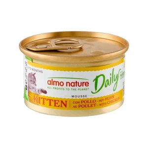 ALMO NATURE “DAILY KITTEN” – FRANGO (24 UNIDADES)