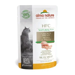 Almo Nature HFC Natural Plus – Peito de Frango – 24 x 55 gr
