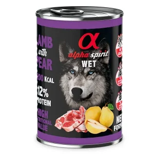 ALPHA SPIRIT CORDEIRO COM PÊRA 400 GR