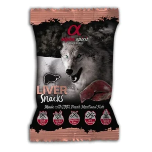 ALPHA SPIRIT SNACKS LIVER 50 GR