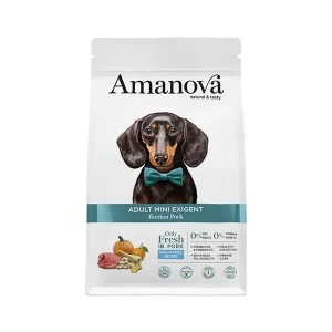AmaNova Adulto Exigente Mini Porco Ibérico e Abóbora