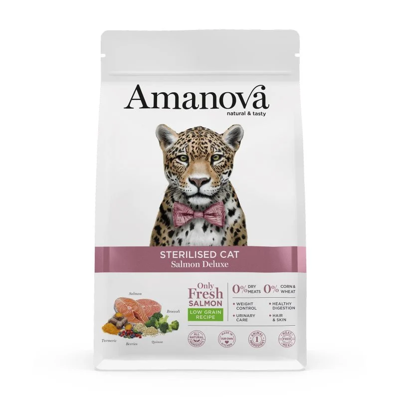Amanova Gato Esterilizado Salmão