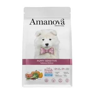 AmaNova Puppy Sensitive Salmão e Abóbora