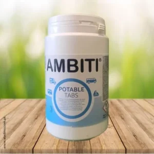 Ambiti Potable Tabs para potabilizar a água de depósitos