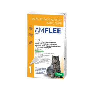 Amflee 50 mg Spot-on – Pipetas antiparasitárias para gatos