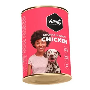 AMITY ALIMENTO HÚMIDO – PEDAÇOS EM CALDA (FRANGO)