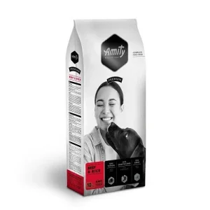 AMITY PREMIUM BEEF & RICE 15KG