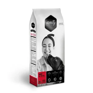 AMITY PREMIUM BIFE & RICE 15 KG