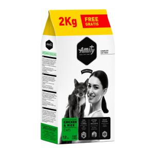 Amity Premium Cat Chicken & Rice 10+2kg