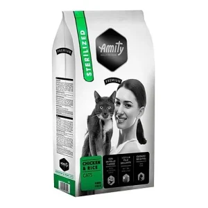 AMITY PREMIUM CHICKEN & RICE CATS STERILIZED 2KG