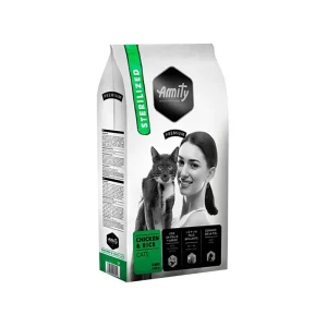Amity Premium Chicken & Rice Cats Sterilized – Alimento seco para gatos esterilizados
