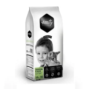 AMITY PREMIUM CHICKEN & RICE KITTEN 1,5KG