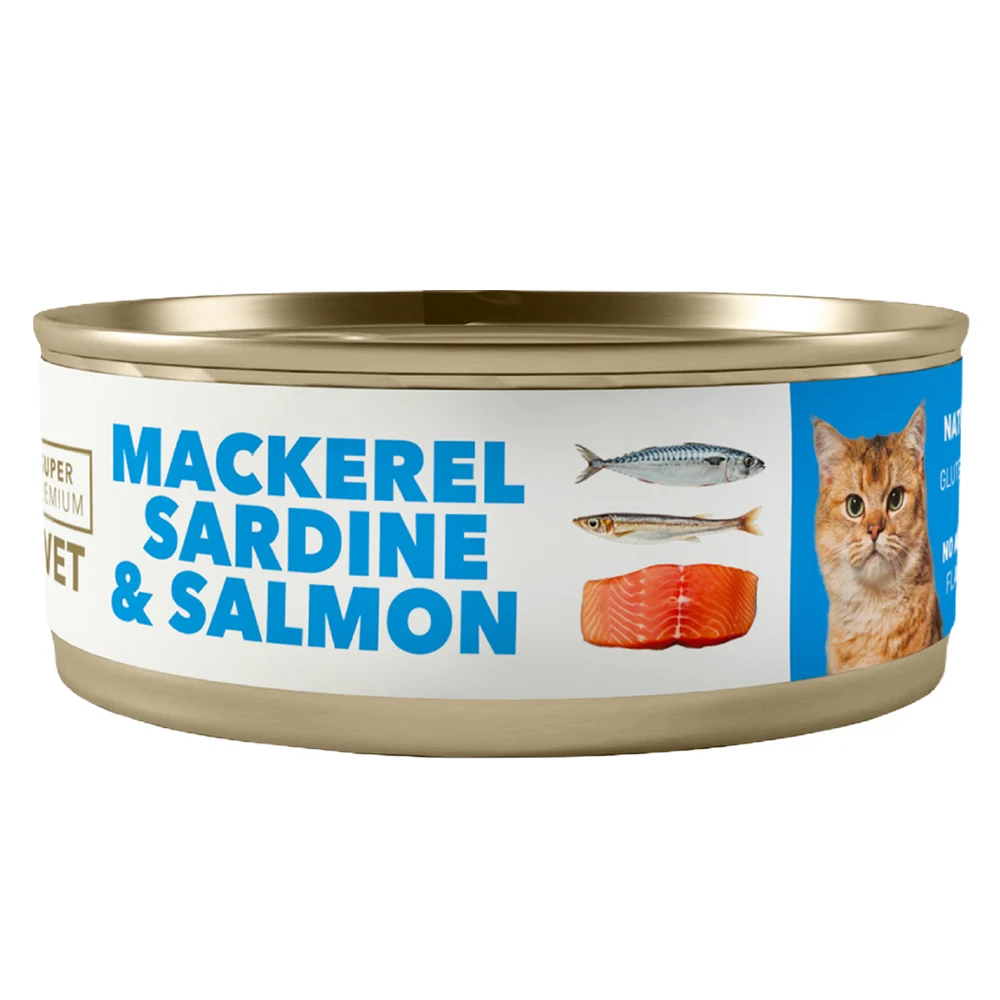 AMITY SUPER PREMIUM CAT “CAVALA, SARDINHA E SALMÃO”