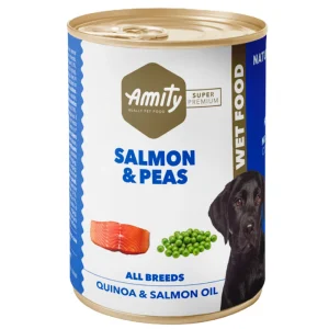 AMITY SUPER PREMIUM DOG “SALMÃO E ERVILHAS”