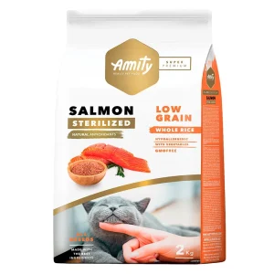 Amity SUPER PREMIUM Gato Esterilizado - Salm茫o 7kg