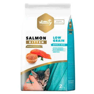 AMITY SUPER PREMIUM (LOW GRAIN) SALMON KITTEN 2 KG