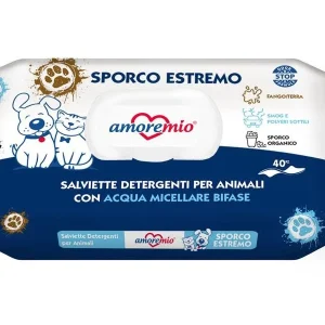 Amoremio Toalhitas Húmidas para Sujidade Extrema