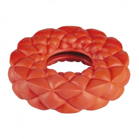 Anel de borracha dispensador para cães – Duvo Plus – Cor do Produto: Laranja